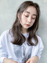 アイティー バイ アルバム 浦和店(IT by ALBUM) ドライウェーブスタイル_オリーブカラーハイライトカラー_27636