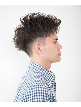 ネクサスアンドコー 錦糸町店(NEXUS&Co.) ２ブロック×ショートパーマ　[錦糸町]<理容室>[Men's]