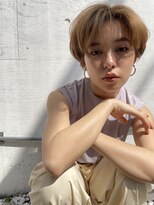 【LIBRE恵比寿】センターパート　ハンサムショート