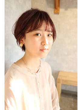 キイロ(KiiRO) マッシュショート/マッシュ/ピンクベージュ/ショート/仙台