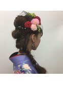 卒業式 袴 ヘアセット