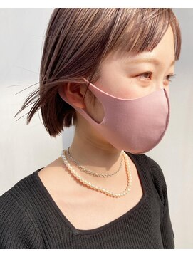 リビング 津田沼(LIVING) マッシュ/くびれヘア/ビタミンカラー/艶ボルドー[津田沼駅]