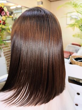 ヘアーソリソ(HAIR SORISO) 修復ヘアエステ5G+リタッチ+全体カラー補色