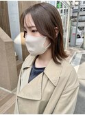 ヌーディベージュ×シースルーバング Sac.恵比寿　栃木優佑