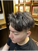 ミルクティーカラー　メンズ　大宮　埼玉