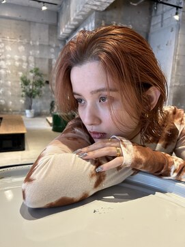 ムード カナザワ(mood kanazawa) 小顔ミディアムレイヤー