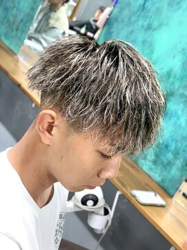 ワールドシップコウベ(WORLD SHIP KOBE) ホワイトメッシュ×ツイストスパイラル