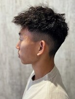 テトテ 門戸厄神店(tetote)&nbsp;【tetote村山のサロンスタイル】フェードカット/メンズパーマ