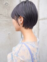 ラフィスヘアー シン 大分店(La fith hair SHIN)&nbsp;【La fith】丸みショート×ネビージュ