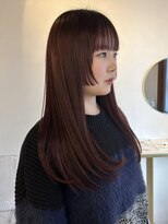 アトリエ ポルト(atelier porto)&nbsp;【 porto神戸 】深めカシスcolor + 姫カットstyle