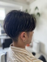 スワッグ(SWAG)&nbsp;メンズカットハイライトマッシュセンターパート