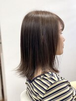 ジールヤマグチ 朝霧駅前店 くっきりハイライトボブ★【白髪ぼかし】