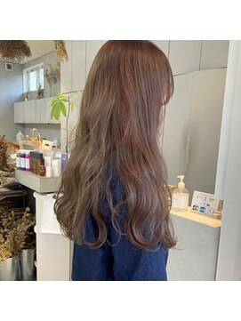 ミント(mint) 【ブリーチなし◎ダブルカラーで明るめミルクティーベージュ◎】