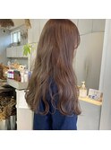 【ブリーチなし◎ダブルカラーで明るめミルクティーベージュ◎】