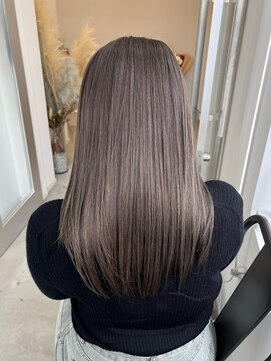 オト(oto) ミルクティーグレージュ　ブリーチカラー