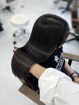 ハピネス 梅田茶屋町店(HAPPINESS) 韓国くびれロング レイヤーオルチャン小顔前髪 艶髪 髪質改善