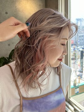 スタイル スマート サロン(STYLE smart salon) 【kanae/藤沢】コーラルピンク/ホワイトベージュ