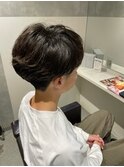韓国マッシュショート×メンズパーマ【本町本店】