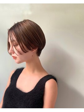 ピープル オモテサンドウ(people omotesando) ハンサムショート/ショートボブ/コンパクトショート/