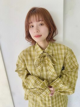 オーロ 武庫之荘店(ORO) 外ハネチェリーブラウン