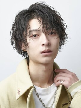 オーシャントーキョー 渋谷(OCEAN TOKYO) フェザーパーマ韓国センターパートシャドーパーママッシュ