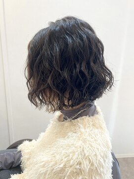 アンドモコ(&moko) ボブ×パーマ