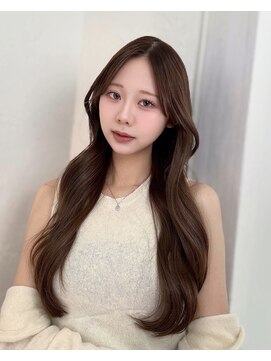 レイリー 原宿 表参道(Rayreee) 韓国風レイヤーヨシンモリ/透明感ベージュ