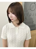 韓国ミディアムボブ