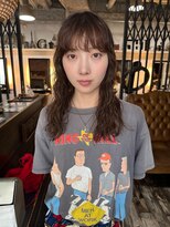 トレンチ(TRENCH) クセ毛風パーマ レイヤーカット スパイラル 前髪