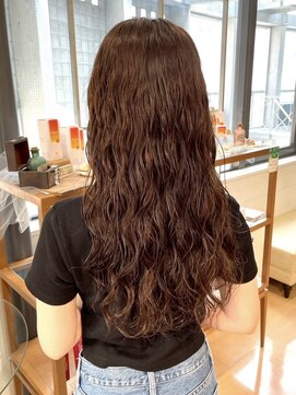 アウラ(AURA) 盛岡駅レディースパーマショートパーマコテ巻き風パーマ30代40代