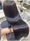 【丸山紗奈】パープルブラック
