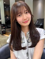 ロンドワン 三宮元町(Lond one) ロングヘア/レイヤーカット/顔周りカット/フェイスレイヤー/前髪