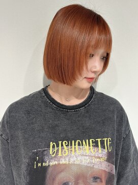 リースリー(Re.3 connecting beauty) ブリーチなし！オレンジカラー