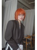 orange × layer bob
