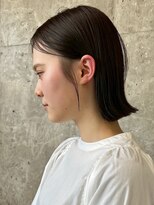 ノード(NODE)&nbsp;栄外ハネナチュラル大人可愛い耳かけボブスタイル