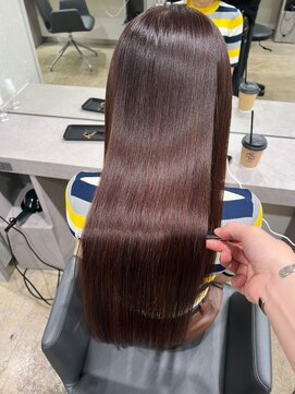 髪質改善/髪質改善カラー[#渋谷駅#縮毛矯正#ストレートパーマ]