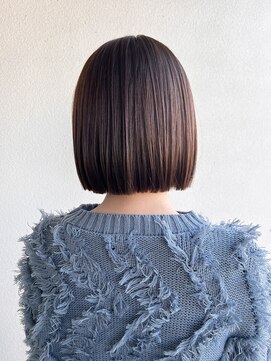 ミニボブ、切りっぱなしボブ