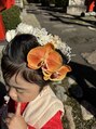 アグ ヘアー アジュール イーストモール店(Agu hair azur) 娘の七五三ヘアセット