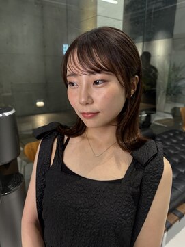 サンバレー(SUNVALLEY) 小顔見え王道ミディアムスタイル