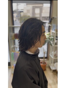 リードヘアーバイバンプ(Lead Hair by vamp) メンズミディアムパーマ