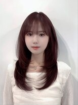 セブンルックス(7LOOKS)&nbsp;【髪質改善】シルバーグレー×ロングヘア