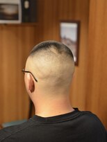 ダウバーバーショップ 表参道(DAU BARBER SHOP) ボウズスキンフェード フェード バーバー バズカット
