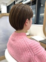 アドラーブル ココロ 新潟(adorable CoCoLo) 20代30代大人可愛い小顔ショート丸みボブ