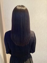 カランド 門前仲町(Calando)&nbsp;クオライン縮毛矯正×黒髪ストレート