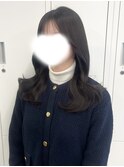 レイヤーカット＊顔周り/オリーブグレージュ