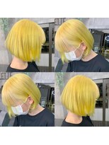 パレット 町田店(PALETTE)&nbsp;ペールイエローボブ
