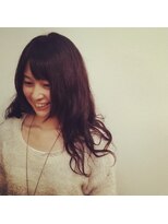 チアロヘアー ロングのパーマスタイル