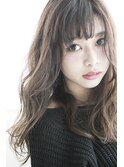 ラフロング【miel hair blanc】