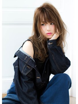 レジナヴィータ 栄(Reginavita) 【Reginavita栄】ハイライトが入った3D外国人風ロング＠早川