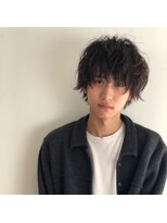 ローネス 銀座(LONESS)&nbsp;メンズカット☆アンニュイなモテミディアム！韓国マッシュ